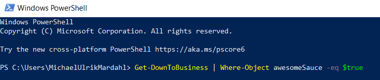 Open Image: PowerShell is Cool