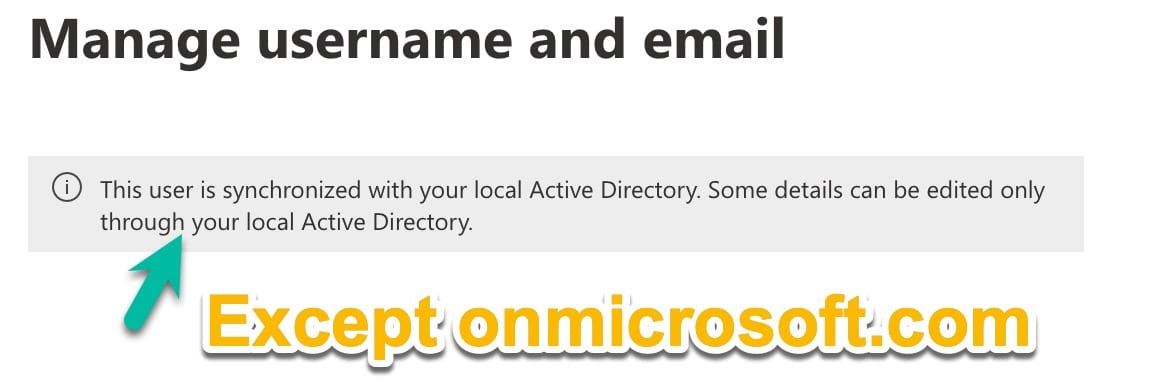 Fix onmicrosoft.com Missing Default Domain
