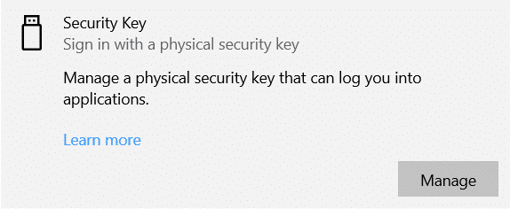 Open Image: Windows Security Key Manager with Yubikey