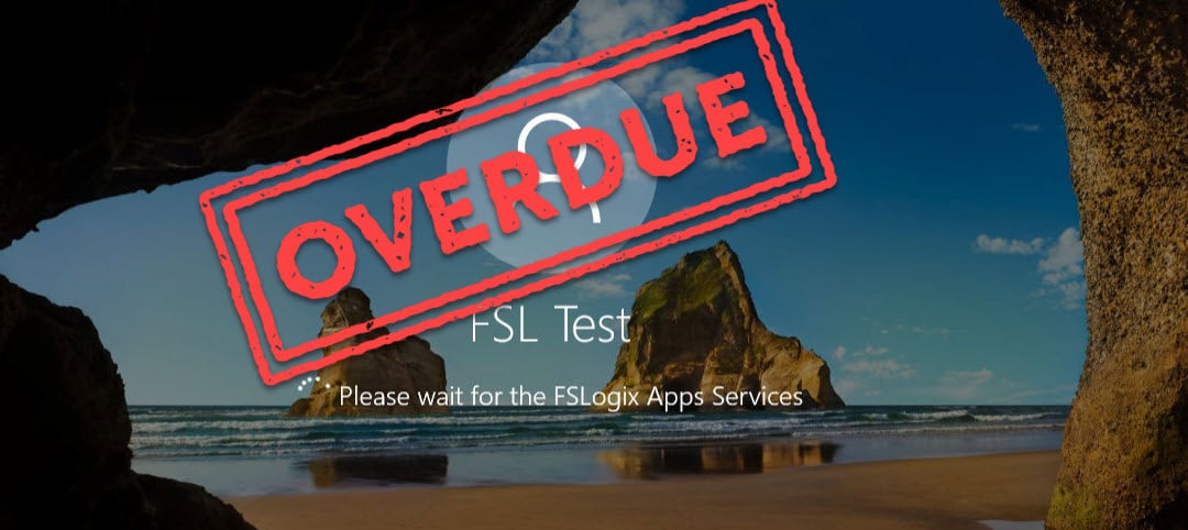 FSLogix slow sign-in (fix)